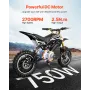 750W Electric Brushless DC Motor Kit - 48V 2700rpm Motor with Upgraded Speed Controller for Go Karts E-Bike Motorcycle Scooter
