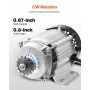 750W Electric Brushless DC Motor Kit 48V 2700 o / min med