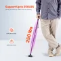 Walking Cane Folding Walking Stick 8-niveau 4-spredt drejelig
