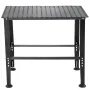 Welding Table 36" x 24", 800LBS Capacity Welding Workbench Table, Heavy-Duty Work Bench with 0.63" Fixture Holes and Non-slip Fo