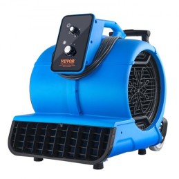 Floor Blower 1400 RPM 4000 CFM Air Mover with 3 Blowing Angles 3-Speeds