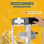 Popcorn Maker, 480W Popcorn Popper Machine, 4 Oz Kettle Makes 1.5 Gallon per Batch, Tabletop Popcorn Maker, Includes 3 Scoops, M