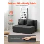 Foldning af sovesofa 3-i-1 sammenfoldelig sofa seng med 2 puder