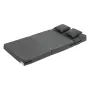 Folding Sofa Bed, 3-in-1 Foldable Couch Bed with 2 Pillows and Washable Cover, 25D High Density Memory Foam Convertible Sleeper 