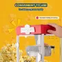 Popcorn Popper Machine bordplade Popcorn Maker 480W 4 oz rød