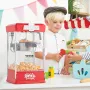 Popcorn Popper Machine bordplade Popcorn Maker 480W 4 oz rød