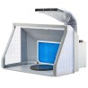 Airbrush Spray Booth Dual-Fans Portable Hobby Airbrush Paint Spray Booth
