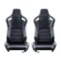 Racing Seat, 2 Set, Adjustable Racing Cockpit with Wide Angle Reclining & High-Resilience Foam, Comfortable Racing Chair with So