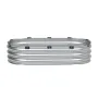 Metal Raised Garden Bed, 4 x 2 x 1 ft Outdoor Galvanized Planter Box, with Open Bottom, Large Oval Planter Raised Bed for Garden