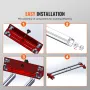 Router Sled, 152 cm(60 inches), Portable and Easy to Adjust Slab Flattening Jig, DIY Woodworking Router Sled for Flattening Slab
