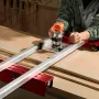 Router slæde justerbar træplade udfladende mølle router jig 60