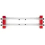 Router Sled, 152 cm(60 inches), Portable and Easy to Adjust Slab Flattening Jig, DIY Woodworking Router Sled for Flattening Slab