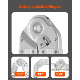 Lineær aktuator 12V 14in Heavy Duty 1320lbs/6000N 0,19 "/s IP44 Beskyttelse