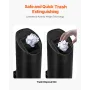 Cigarette Butt Receptacle, Stainless Steel Cylinder Cigarette Butt Container, Wall Mounted and Weatherproof Outdoor Cigarette Bu