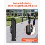 Cigarette Butt Receptacle, Stainless Steel Cylinder Cigarette Butt Container, Wall Mounted and Weatherproof Outdoor Cigarette Bu