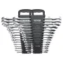 Kombinationsnøgle sæt 30 stk SAE 1/4 "til 1", Metric 8-24mm
