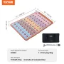 Langt infrarød opvarmningspude 5 Natural Crystal Gemstones