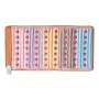 Far Infrared Heating Pad, 103-159℉ Amethyst Heating Pad, 5 Natural Crystal Gemstones Mat with 660nm Photon Light, Negative Ions,