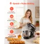 Stand Mixer 6 Quart Electric Dough Mixer 1400W 6 + P Hastigheds
