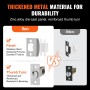 Entry Door Handle and Deadbolt Set Satin Nickel Square Handle with Lever