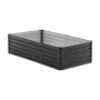 Metal Raised Garden Bed, 6 x 3 x 1.5 ft Outdoor Galvanized Planter Box, with Open Bottom, Large Planter Raised Bed for Gardening
