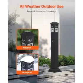 Freestanding Kayak Storage Rack, Kayak Stand for 2 Kayak Canoe Paddleboard, Heavy-duty Steel Kayak Hanger Holder with Padded