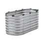 Metal Raised Garden Bed, 4 x 2 x 2 ft Outdoor Galvanized Planter Box, with Open Bottom, Large Oval Planter Raised Bed for Garden