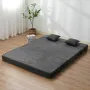 Foldning af sovesofa 3-i-1 sammenfoldelig sofa seng med 2 puder