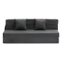 Folding Sofa Bed, 3-in-1 Foldable Couch Bed with 2 Pillows and Washable Cover, 25D High Density Memory Foam Convertible Sleeper 