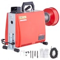Drain Cleaner Machine 66ft x 5/8 "250W Sloak Snake Augger Manual Feed