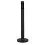 Cigarette Butt Receptacle, Commercial Cylinder Cigarette Butt Container, Freestanding and Weatherproof Outdoor Cigarette Butt Di