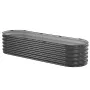 Metal Raised Garden Bed, 6.53 x 1.96 x 1.4 ft Outdoor Galvanized Planter Box, Open Bottom, Large Oval Planter Raised Bed for Gar