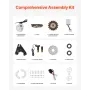 450W Electric børstet DC Motor Kit 36V 3000 omdrejningsmotor