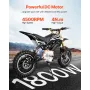 1800W Electric Brushless DC Motor, 48V 4500rpm Go Kart Electric Motor, Electric Dirt Bike Motor Engine for E-Bike Motorcycle Sco