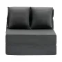 Foldning af sovesofa 3-i-1 sammenfoldelig sofa seng med 2 puder