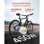 450W Electric Brushed DC Motor Kit - 36V 3000rpm Motor with Upgraded Speed Controller and Thumb Throttle Kit for Go Karts E-Bike