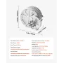 450W Electric børstet DC Motor Kit 36V 3000 o / min med