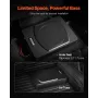 10 "240W under sædebil subwoofer Slim Powered Car/Truck