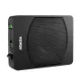 10" 240W Underseat Car Subwoofer, Slim Powered Car Subwoofers Under the Seat, Low Profile Audio Sub Built-in Amplifier, High/Low