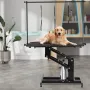 109cm Hydraulic Pet Grooming Table, Heavy Duty Dog Grooming Arm for Medium/ Small Dogs, Height Adjustable Dog Grooming Station, 