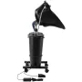 Portable Shampoo Bowl, Shampoo Sink for Washing Hair with Electric Pump, Includes 2 Buckets 2 Showerheads, Drain Hose, Height an