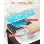 Bærbar bordplade Ice Maker 26 kg/24 timers selvrensning med