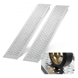 47.2" x 8.5" Aluminum Ramps 880 LBS Capacity Loading Ramps 2PCS