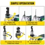 Electric Metal Nibbler 380W Nibbler Metal Cutter 1800 RPM High