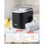 Bærbar bordplade Ice Maker 26 kg/24 timers selvrensning med
