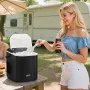Bærbar bordplade Ice Maker 26 kg/24 timers selvrensning med