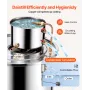 Moonshine Still 13 Gal Water Alkohol Distiller Brewing Kit