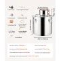 Moonshine Still 13 Gal Water Alkohol Distiller Brewing Kit