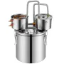 Moonshine Still Water Alkohol Distiller 5Gal m/Thumper Keg & 8W