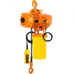 Electric Chain Hoist Single Phase Crane Hoist 2200 lbs Load 13 ft Lifting